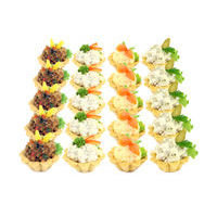 1780. Assorted of cheese tartlets