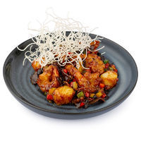Scallops with tiger prawns in Hoisin sauce